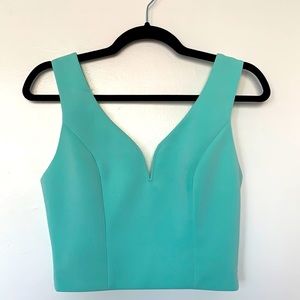 Alythea Mint Green Crop Top